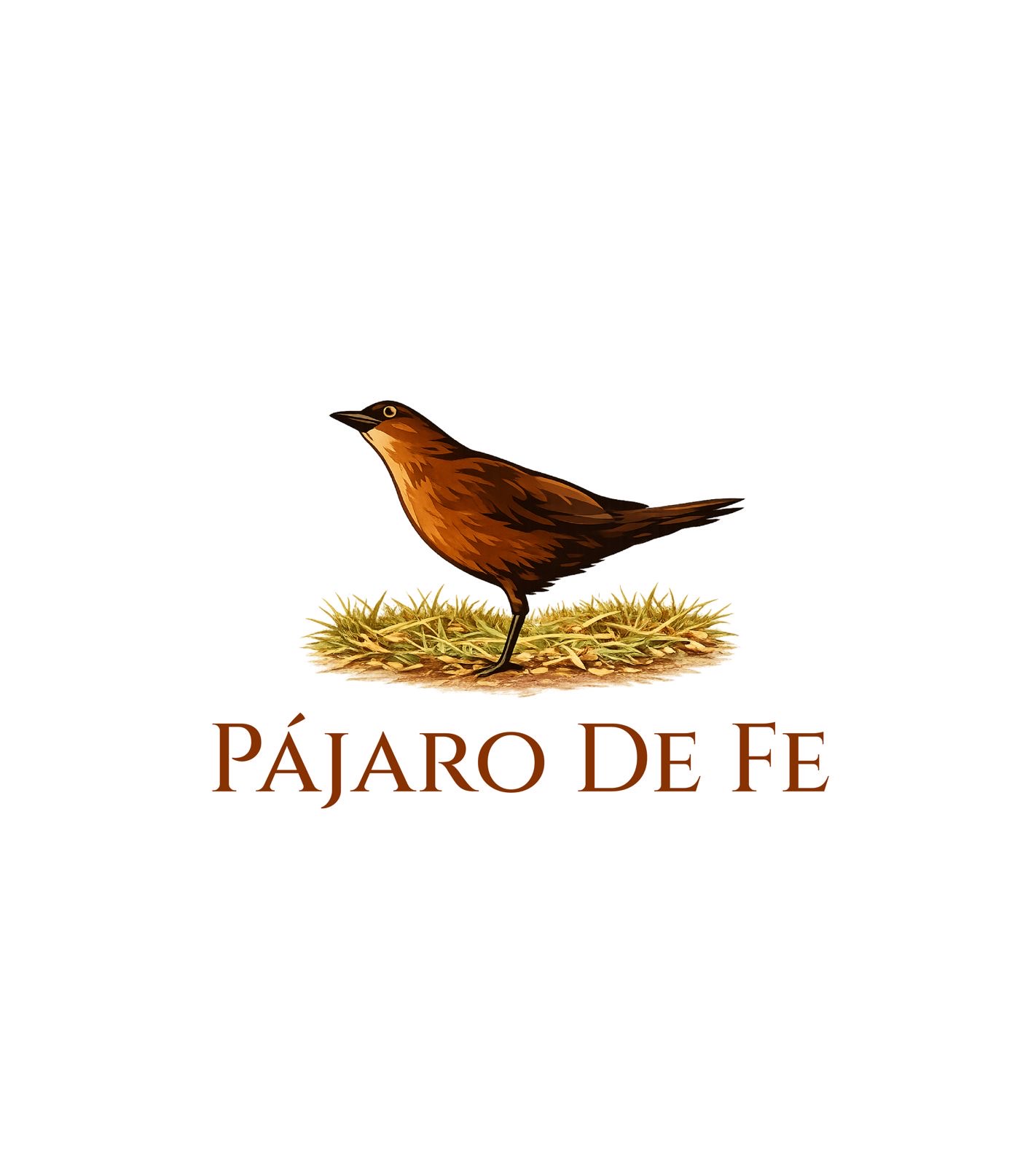 Logotipo de Pájaro de Fe